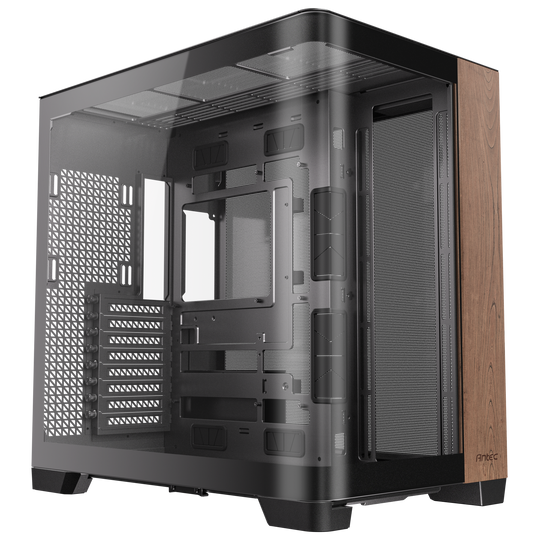 Antec C8 Curve Wood Full Tower Case - Black