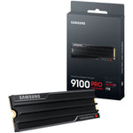 Samsung 9100 Pro 1TB M.2 2280 PCIe 5.0 x4 NVMe Solid State Drive with Heatsink