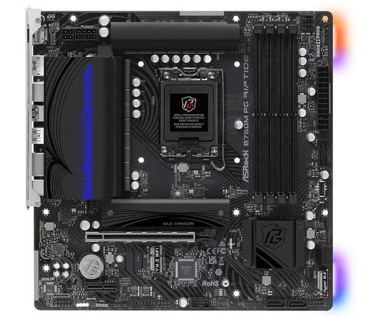 أسروك B760M PG ريبتايد، إنتل B760 LGA 1700 مايكرو ATX