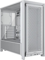 Corsair FRAME 4000D Mid Tower ATX Case Modular Design Dual 360mm Radiator - White