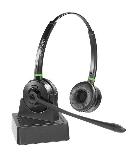 eSTUFF GLB245500 - Head-band Wireless Headset with Mic - Black