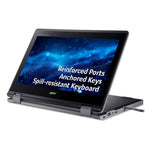 Acer TravelMate Spin B3 B3 Spin TMB311RN-33-TCO 11.6" FHD Touchscreen N100 4GB 128GB Win11 Pro Education 2 in 1 Notebook