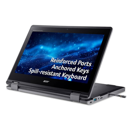 Acer TravelMate Spin B3 B3 Spin TMB311RN-33-TCO 11.6" FHD Touchscreen N100 4GB 128GB Win11 Pro Education 2 in 1 Notebook