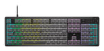 Corsair K55 CORE RGB - USB Wired Gaming Keyboard - QWERTY US English Black