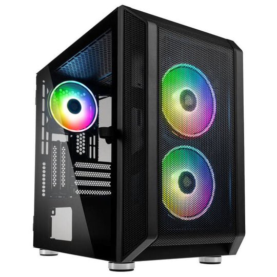 Kolink Citadel Mesh RGB Micro-ATX Case - Black