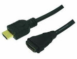 LogiLink HDMI/HDMI, 5.0m HDMI cable 5 m HDMI Type A (Standard) Black