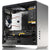 Jonsbo UMX3 Micro ATX PC Case with Tempered Glass Side Windows, Silver - GIGATE KSA