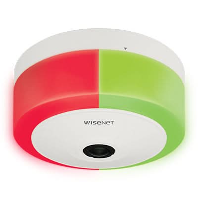 Hanwha TNF-9010 security camera IP security camera Indoor 3008 x 3008 pixels Ceiling/wall