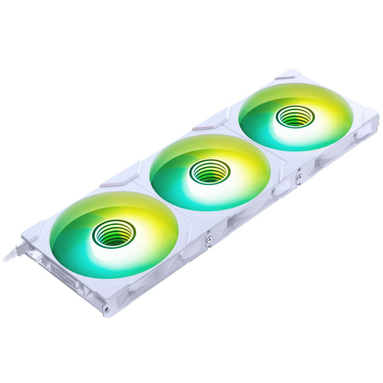 Phanteks M25 Gen2 140mm DRGB Reverse Airflow PWM Triple Fan Pack - White