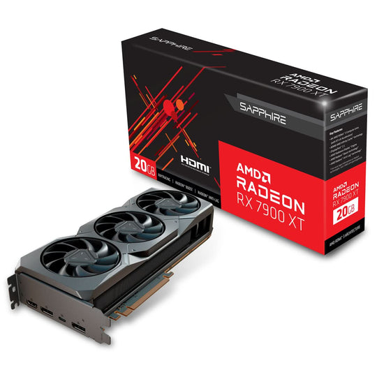 Sapphire Radeon RX 7900 XT Gaming 20GB GDDR6 PCI-Express Graphics Card