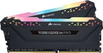 Corsair Vengeance RGB PRO 16GB (2x8GB) 288-Pin DDR4 SDRAM 3600MHz Desktop Memory Kit - Black