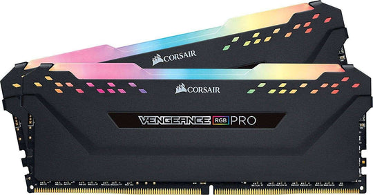 Corsair Vengeance RGB PRO 16GB (2x8GB) 288-Pin DDR4 SDRAM 3600MHz Desktop Memory Kit - Black