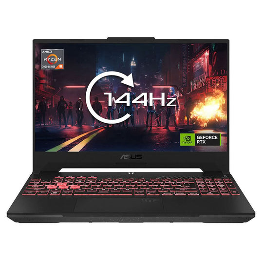 ASUS - TUF Gaming A15 + Gaming Laptop - AMD Ryzen 7 7435HS - RTX 4060 - 8GB RAM - 512GB SSD - 15.6" FHD 144Hz - Windows 11
