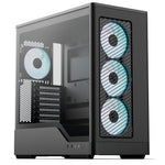 Aerocool D520A Mid Tower Case - Black