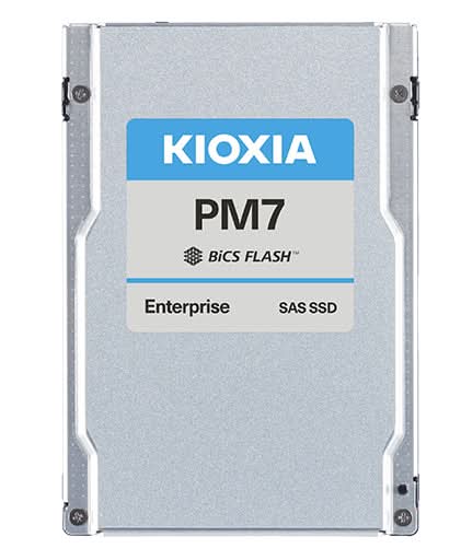 Kioxia PM7-V 1.6 TB 2.5" SAS BiCS FLASH TLC