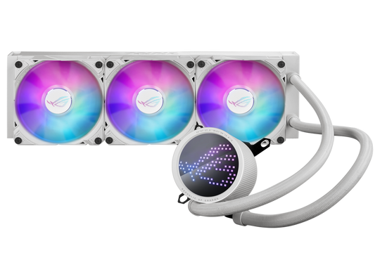 Asus ROG Ryuo III 360 ARGB 360mm Liquid CPU Cooler - White Edition