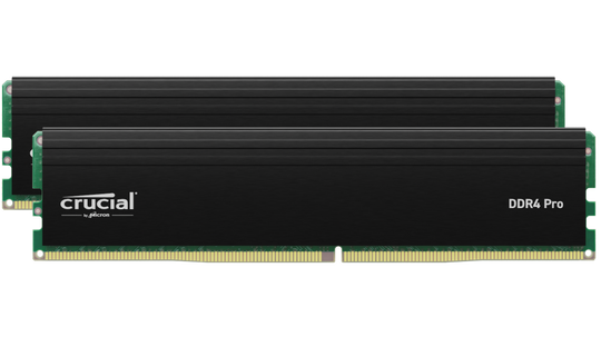 Crucial Pro 64GB (2x32GB) 288-Pin DDR4 SDRAM 3200MHz Desktop Memory Kit