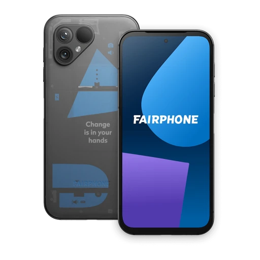 هاتف فيرفون 5 المحمول، 6.46 بوصة، 8 جيجا، 256 جيجا، ثنائي الشريحة، 5G - شفاف