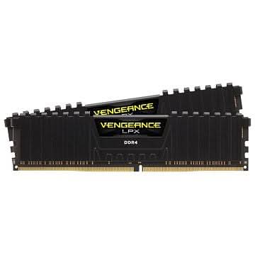 Corsair Vengeance LPX CMK16GX4M2Z3200C16 16GB (2 x 8GB) 288-Pin DDR4 SDRAM 3200 MHz Desktop Memory Module - Black
