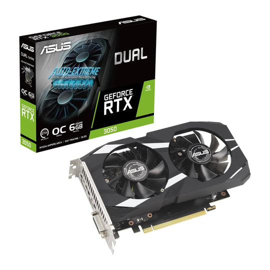 ASUS Dual GeForce RTX 3050 6GB GDDR6 1537 MHz