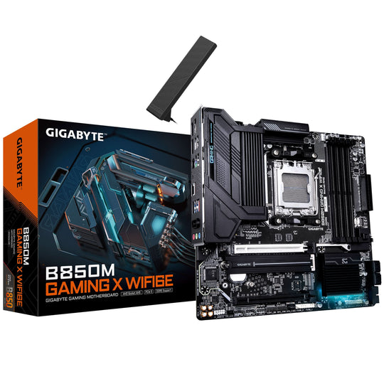 Gigabyte B850M GAMING X WIFI6E Socket AM5 DDR5 Micro-ATX Motherboard