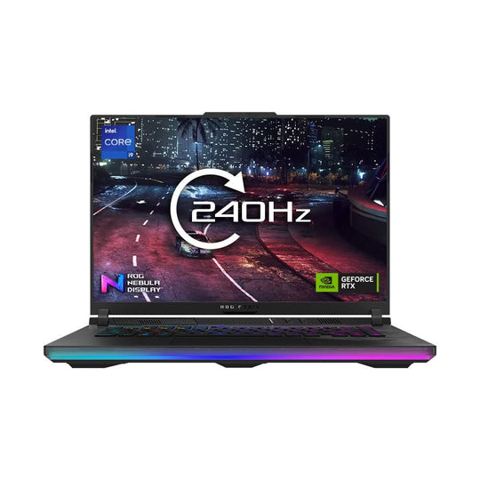 ASUS - ROG Strix SCAR 16 G634JZR-N4086W Gaming Laptop - Intel Core i9-14900HX - NVIDIA RTX 4080 - 32GB RAM - 2TB SSD - 16" QHD+ IPS 240Hz - Windows 11 Home - Black