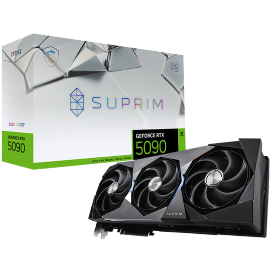 MSI GeForce RTX 5090 Suprim SOC 32GB GDDR7 2565 MHz