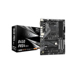 ASRock B450 Pro AMD B450 AM4 ATX Silver/Black Motherboard