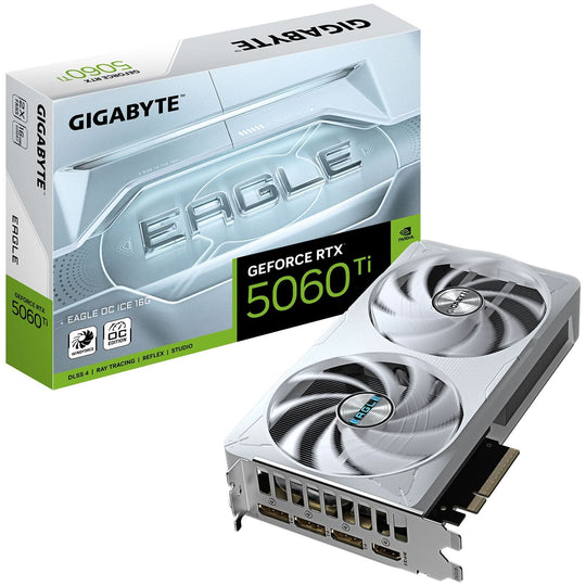 Gigabyte Eagle OC Ice GeForce RTX 5060 Ti 16GB GDDR7 2407 MHz