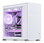 Jonsbo D41 Mesh Standard ATX PC Case – White, Tempered Glass