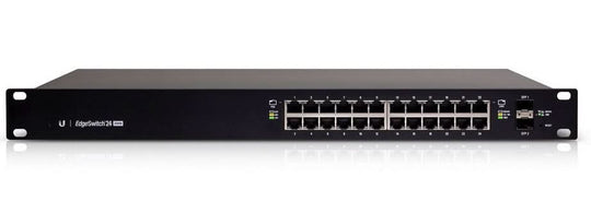 Ubiquiti ES-24-250W Managed L2/L3 Gigabit PoE+ Switch - 24 x RJ-45, 2 x SFP - 1U Rackmount