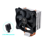 GAMDIAS Boreas E1-410 Mono CPU Cooler - 120mm PWM Fan - 150W TDP - Black