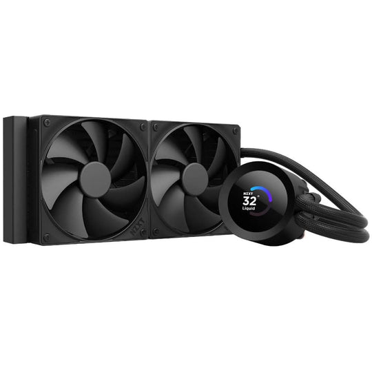 NZXT Kraken Plus 240 AIO CPU Liquid Cooler with LCD Screen - 240mm