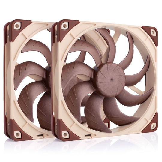 Noctua NF-A14x25 G2 PWM Sx2-PP Fan - 140mm Dual Fan Kit - LCP Material