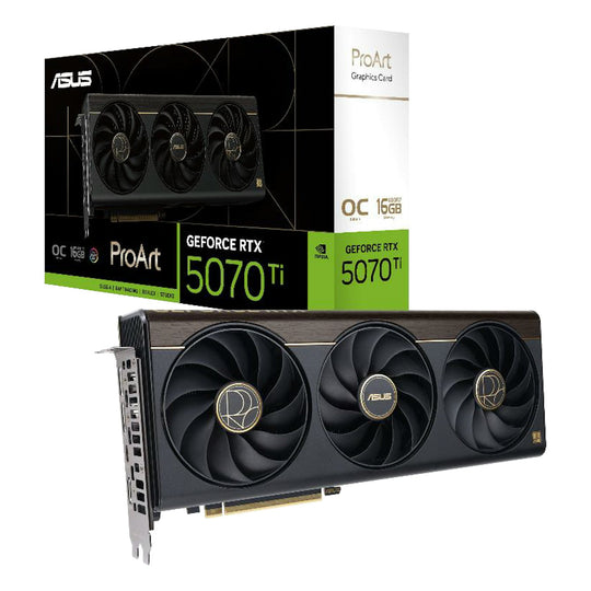 Asus GeForce RTX 5070 Ti ProArt OC 16GB GDDR7 PCI-Express Graphics Card