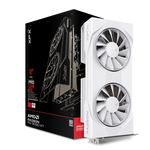 XFX Swift 9060 XT Gaming OC Dual Fan White 8GB GDDR6 PCI-Express Graphics Card