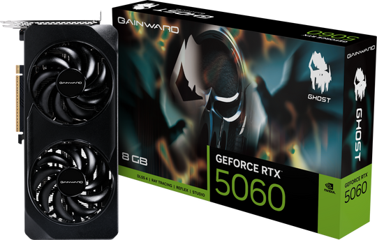 Gainward GeForce RTX 5060 Ghost 8GB GDDR7 2280 MHz