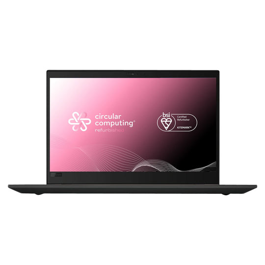 Circular Computing BSI certified Lenovo ThinkPad T580 Refurbished Laptop, Intel Core i5 8th Gen, 16GB, 256GB SSD, 15.6" Full HD, Windows 11 Pro. The highest quality refurbished laptops in the world.