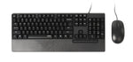Rapoo NX2000 - USB Wired Keyboard &amp; Mouse Combo - QWERTY English Black &amp; Blue