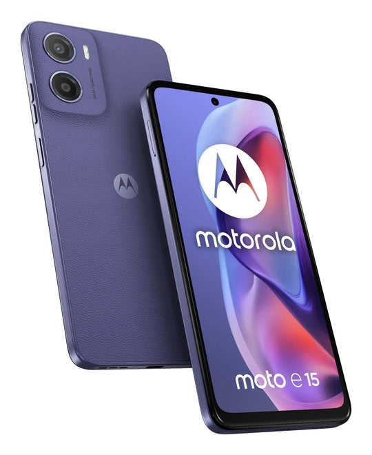 Motorola moto e15 16.9 cm (6.67") Dual SIM Android 14 Go edition 4G USB Type-C 2 GB 64 GB 5200 mAh Lavender