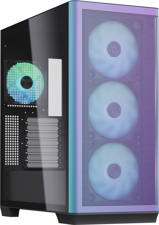 APNX Creator C1 ChromaFlair Mid Tower Case