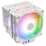 Alpenfohn Brocken 4 Max ARGB White CPU Cooler - Dual 120mm Fans