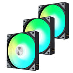 TRYX ROTA SL 120 ARGB Black Reverse Triple Fan Pack - 120mm