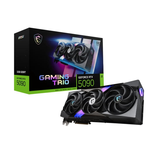 MSI GeForce RTX 5090 GAMING TRIO OC 32GB GDDR7 2482 MHz