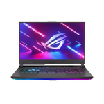 ASUS ROG Strix G15 (2022)، AMD Ryzen™ 7 6800H/HS 8 معالج أساسي. ذاكرة وصول عشوائي DDR5 سعة 16 جيجابايت، ومحرك أقراص NVMe M.2 SSD سعة 512 جيجابايت، وشاشة 15.6 بوصة بدقة Full HD IPS وسرعة 144 هرتز