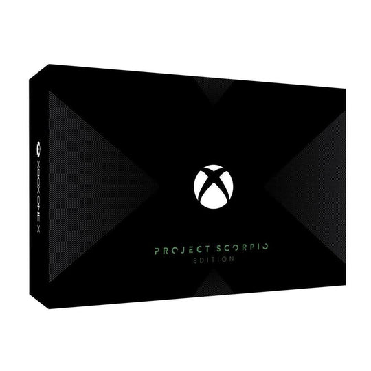 Xbox One X Refurbished, 1000GB, Black, Limited Edition Project Scorpio