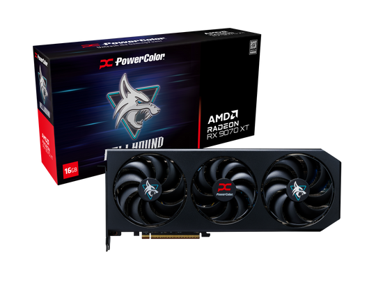 PowerColor Radeon RX 9070 XT Hellhound 16GB GDDR6 2400 MHz