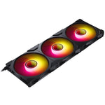 Phanteks M25 Gen2 140mm DRGB PWM High-Airflow Fan 3-Pack - Black