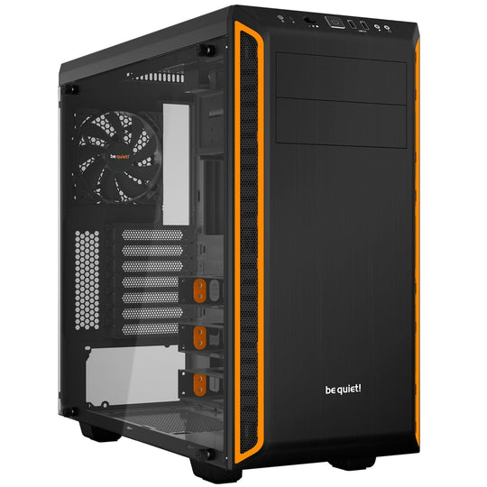 be quiet! Pure Base 600 Midi Tower Case - Orange Window