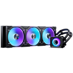 Phanteks Glacier One D30 X2 420mm AIO CPU Cooler - Triple D30 RGB Fans - Black